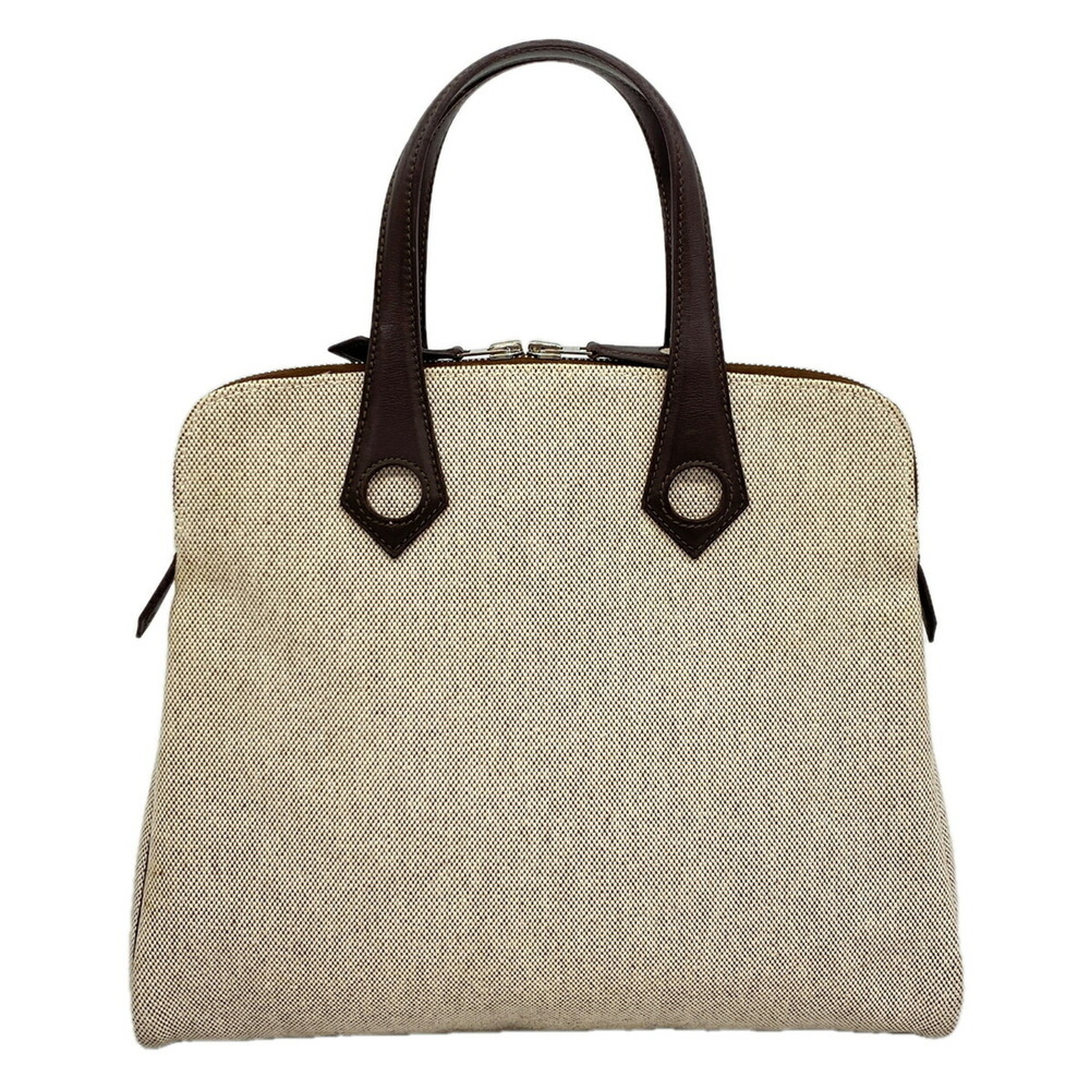 Hermes handbag, Sac Ybou PM, Toile H, brown, □J stamp, women's.